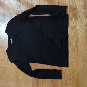 Black Madewell cotton shirt
